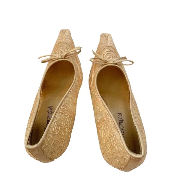 Jeffrey Campbell Gracious Pump NEW Tan Size 5.5 - Picture 10 of 12